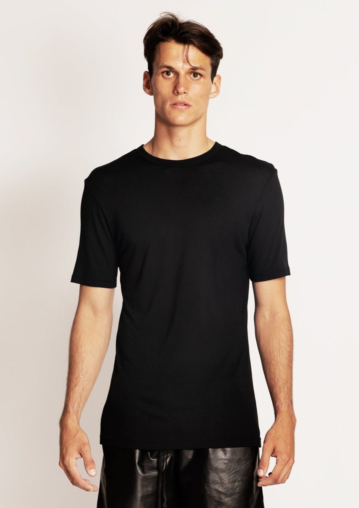 Classic T Short Sleeve in Modal Cashmere – TRAVIS TADDEO